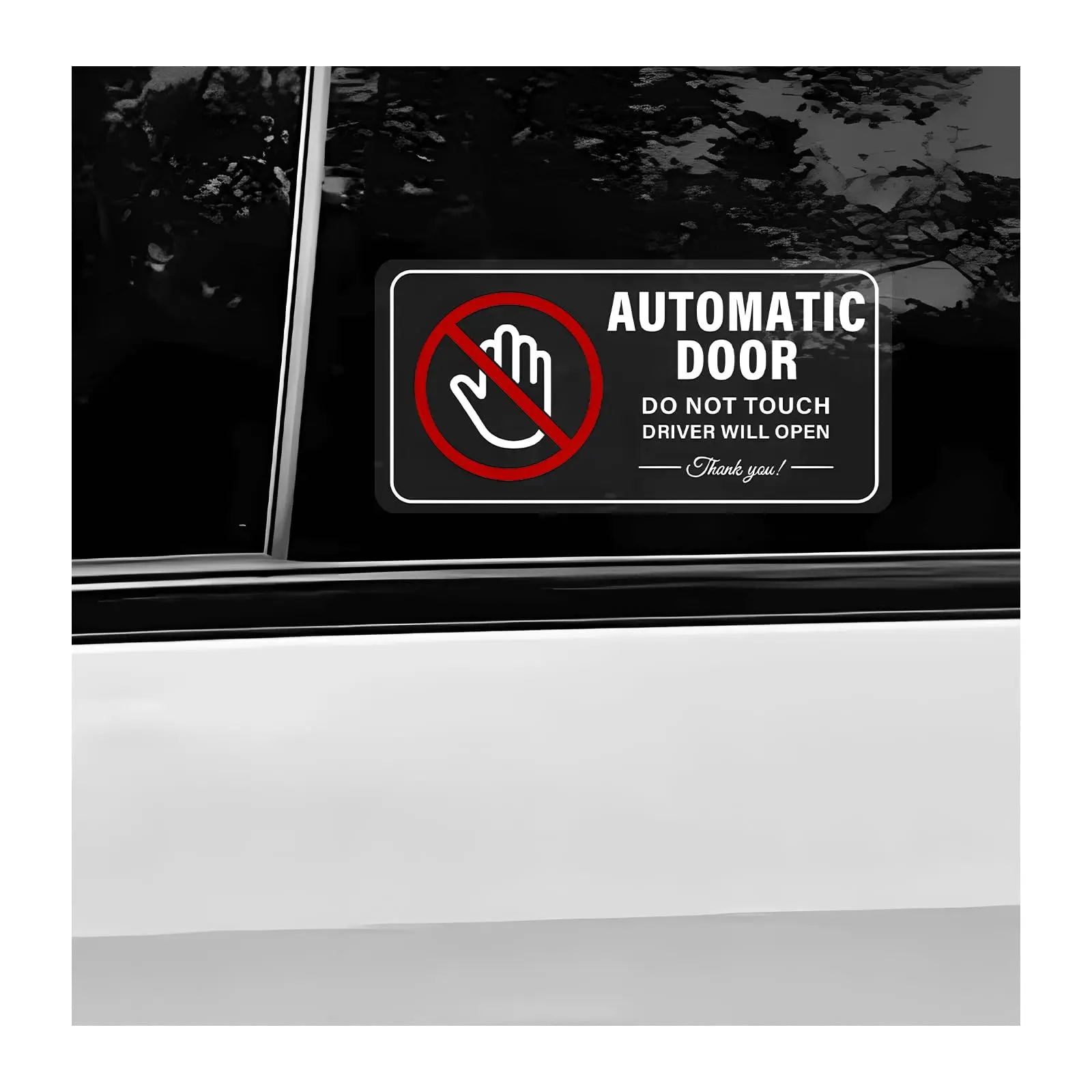 10Pcs Minimalist Automotive Vinyl Decals - 4in×2in Water Resistant, Abrasion Resistant, Self Adhesive, Removable Warning Stickers for Vehicles, Fits Cars, Buses, Taxis, RVs, Automatic Door/Window Use | Plate Decals & Accessories, Automotive Vinyl Decal, C