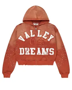 Vale Forever Classico Zip Up Hoodie 'Orange'