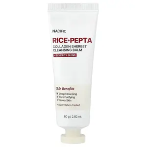 Nacific Rice + Pepta Collagen Sherbet Cleansing Balm, 2.82 oz (80 g)