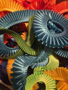 Pleated Ribbon for Rosette Making 1.7/8 inch