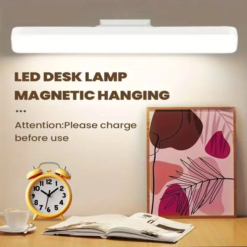 Compact Adjustable Touch LED Lamp with Remote Control - Ambient Dimmable LED, 3-Stage Timer (15min,30min,60min), Automatic Shut-Off, 3 Color Temperatures, Battery-Powered Indoor Bedroom Desk Night Light, Adjustable Touch Lighting, Lamp With Timer