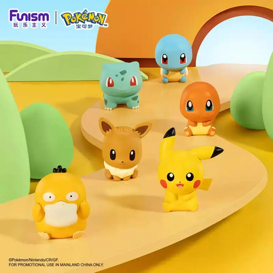 Funism Pokemon Palm Size Wonders Vol. 1 1.5-inch Figure - 1 Random Pokeball Pack