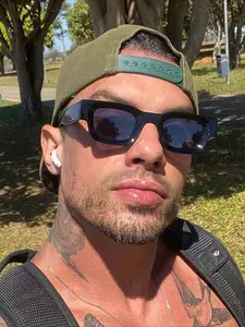 Retro concave sunglasses European and American candy-colored sunglasses men's and women's small frame hip-hop new sunglasses