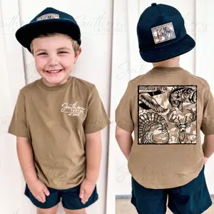 Camo Square Hunt & Fish Boy’s youth and adult shirt, country boy clothes, toddler boy clothing, boys clothing, toddler items