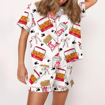 Chicken Nugget Pajamas TikTok Shop - Main Image