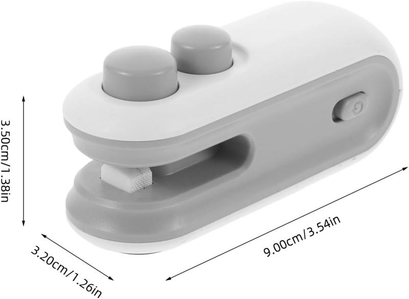 【Valentine's Day Essential Gift】Mini Handheld Vacuum Sealer USB Charging | 2-in-1 for Chips & Snack Bags,Must-Have Valentine’s Gift for Snack Lovers,Ideal Valentine’s Gift for Her/Him.