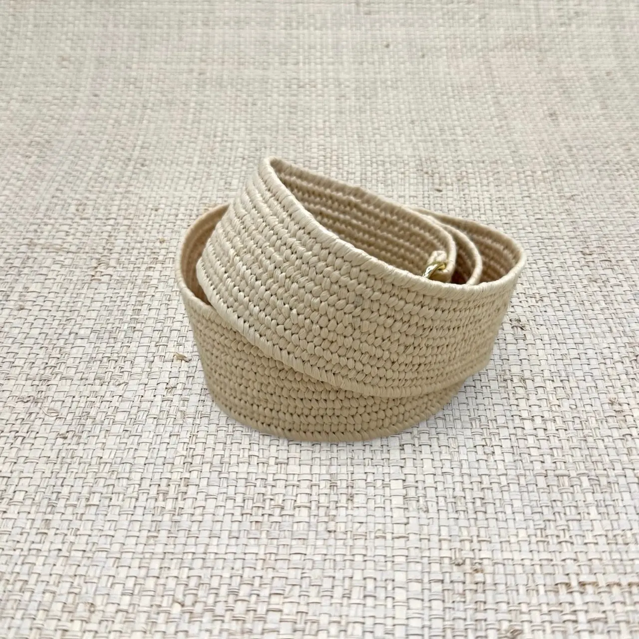 Stretch Raffia Belt Band - Light Stretch Raffia Belt Band - Light