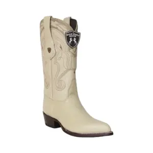 Botas de Venado Color Hueso – Horma Puntal Wild West Boots