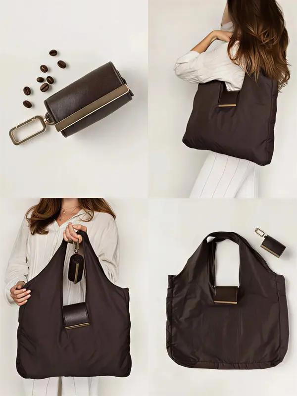 Foldable Keychain Bag Reusable Grocery Bags for Shopping Foldable & Expandable Handbag with Key Ring for Travel Daily Use Organiser Foldable Keychain Bag Reusable Grocery Bags for Shopping Foldable & Expandable Handbag with Key Ring for Travel Daily Use Organiser