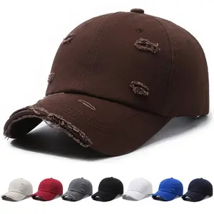 Unisex Cotton Baseball Cap - Breathable Sun Protection Hat for Outdoor Running & Casual Wear