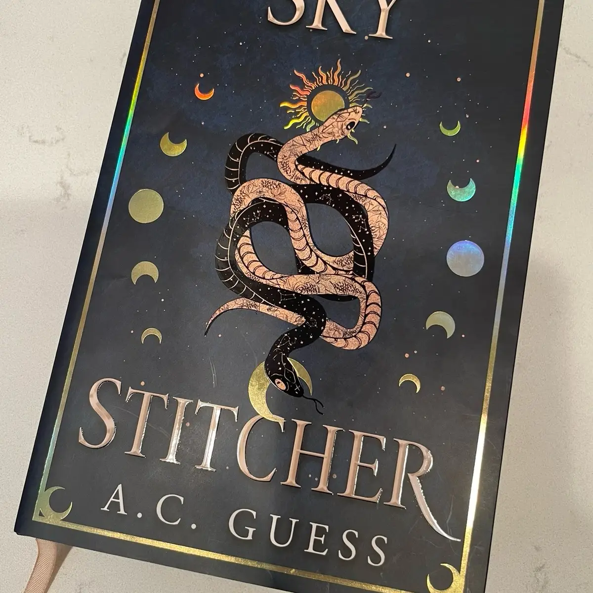 Sky Stitcher Hardcover Signed