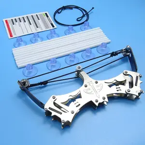 6.3 Inch Compound Bow, 1 Set Mini Lightweight Outdoor Shooting Practice Toy, Compound Bow and Arrow, Leisure & Outdoor Recreation Equipment for Adults