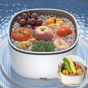 Portable Fruit and Vegetable Washer |   Food Purifier with Handle |   Grain Cleaning Basket |   Kitchen Gadget |   Kitchen Cleaning Equipment