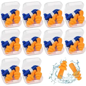 Ear Plugs for Noise Reduction, 10 Pairs Shooting Ear Protection for Gun Range, Hearing Protection for Shooters, Silicone Ear Plugs