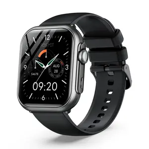 Smartwatch Bluetooth Call AMOLED Ultra HD Screen,Dynamic Dials Messages Push 100+ Sports Modes,Detect Human Health (Heart Rate,Blood Oxygen)with High Battery Life Touch Screen Watch Black Smart wearables，The Perfect Gift for Her Wrist