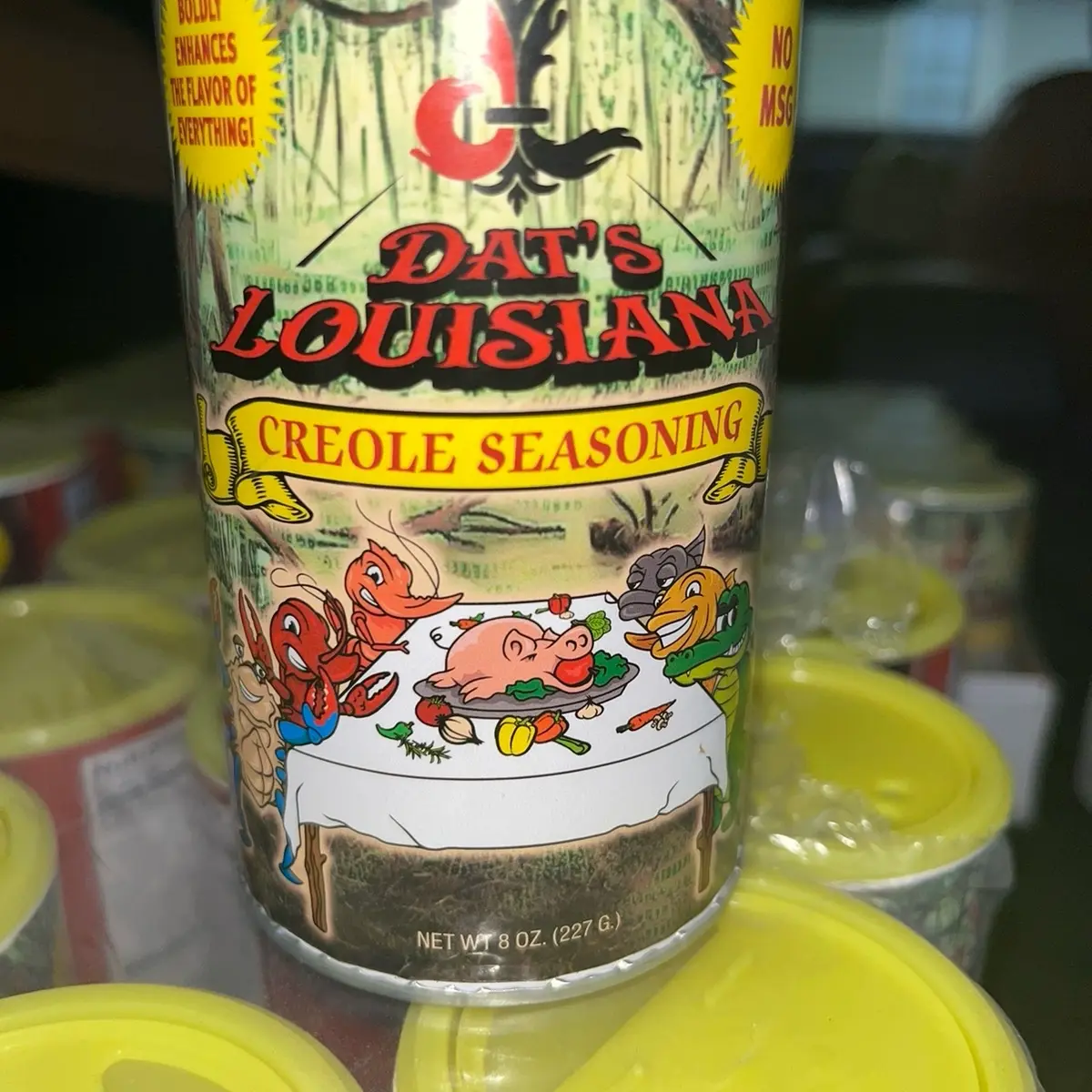 Dat’s Louisiana Creole Seasoning Bottle