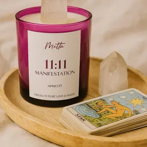 11:11 Angel Number Manifestation Candle