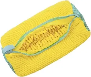 Shoe Washing Machine Bag – Reusable Laundry Shoe Bag for Washer and Dryer, Durable Chenille Microfiber with 360° Cleaning, Hidden Zipper Design for Sneakers, Tennis Shoes