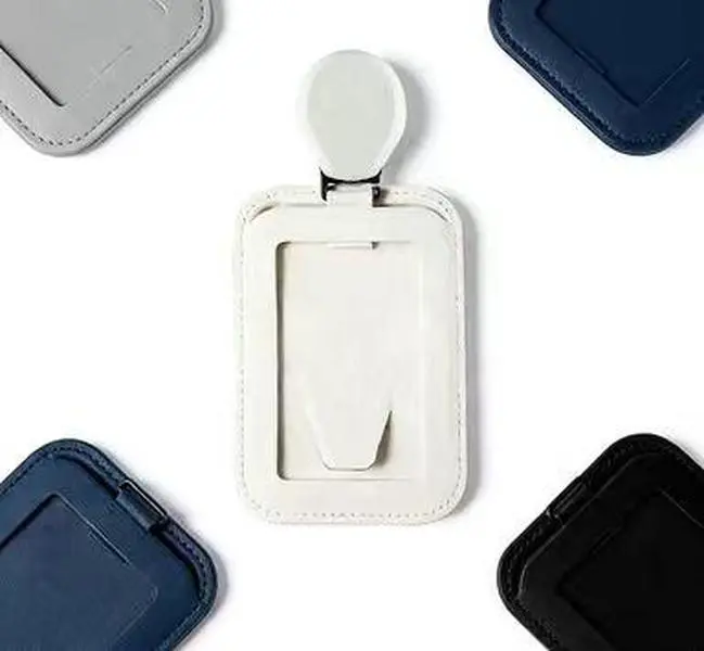 CaseKeyBag ID Card Holder Crafted from 100% recycled vegan leather with aerospace-grade hardware and fair trade certified stitching. Backed by a lifetime repair guarantee. It features RFID blocking technology and an ID window, lightweight and portable.