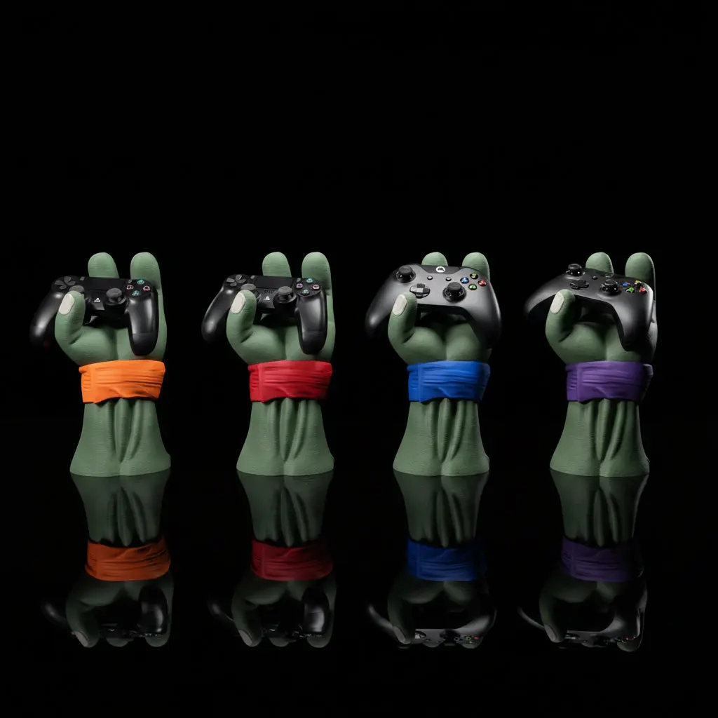 Teenage Mutant Ninja Turtle Remote/Headset Controller Stand.