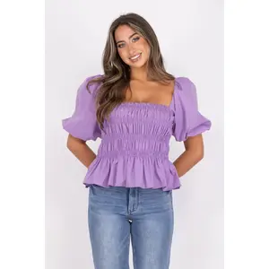Take Me Back In Time Top Womenswear Blouse