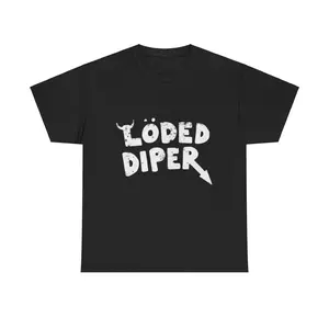 Loded Diper Rodrick Band Tee, Diary of the Wimpy Kid Shirt, Hip Hop Grunge Core Unisex Heavy Cotton T-Shirt