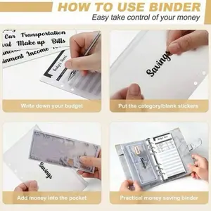 Budgeting Binder with Budget Sheet - Organize Your Finances Easily