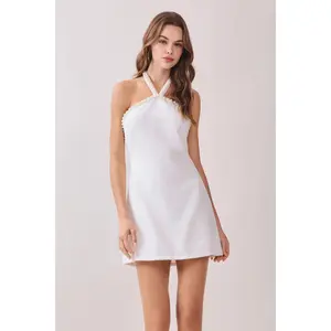 Pearl Promise Mini Dress