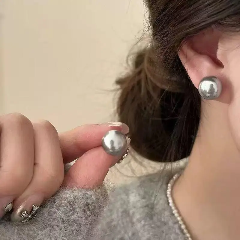 Classic Pearl Stud Earrings for Women, Minimalist Hypoallergenic Jewelry for Business or Casual Wear, Birthday Gift