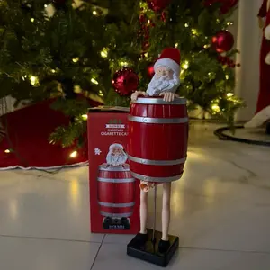 Santa Cigarette Dispenser - Lighter with Compact Design for Easy Use