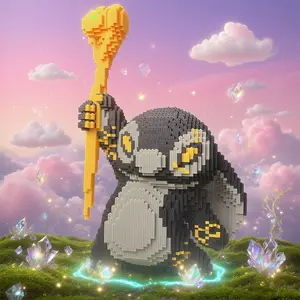 High Priest Series DIY Building Model Decoration, Birthday Christmas New Year Party Gift, Handmade Room Decor Collectible