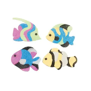 Fish Sand Art Magnet Craft Kit - Makes 12