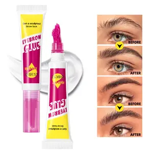 Eyebrow Shaping Gel Transparent Waterproof Eyebrow Shaping Gel Natural Long Lasting 3D Eyebrow Enhancers Volumizing Eyebrow Enhancer Eyebrow Makeup Gel