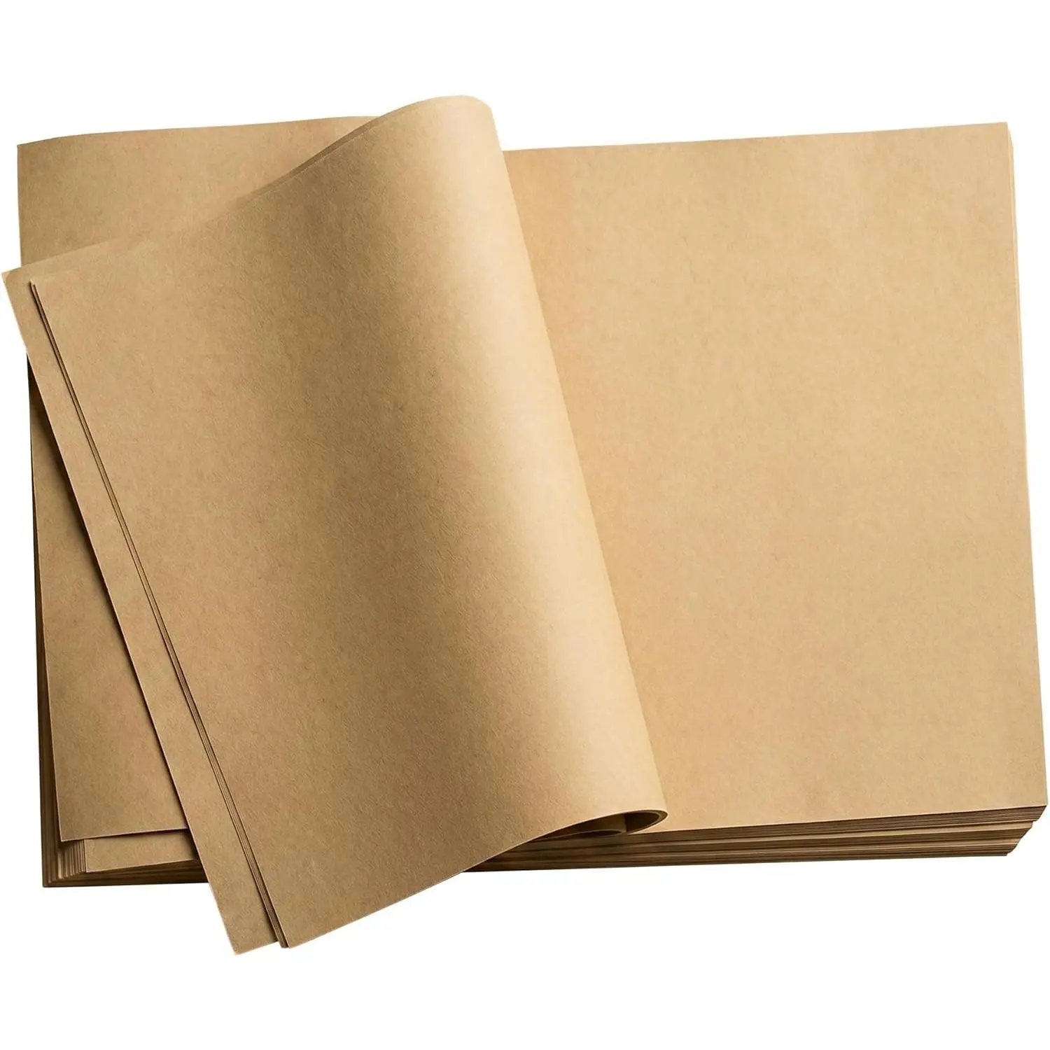 100 Sheets Pre-Cut  Paper for Baking, Non Stick Baking Sheets for Cookies, Air Fryer, Roasting - Unbleached, Chlorine Free, Heat Resistant Up to 446?F" (10 x 14 inch)