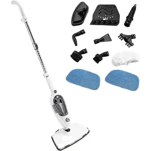 Steam Mops for Floor Cleaning, 10-in-1 Multipurpose Deep Steam Cleaner Mop for , Floor Steamers for Hardwood and Tile, Vinyl, Laminate, Carpet, Hard Floors with Attachments