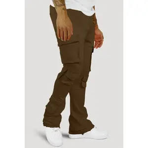 Vortex Cargo Stacked Denim (Brown)