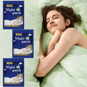 144pcs Lavender Night Patches with Jasmine Oil, Sweet Almond Oil, Unisex Daily Use, Nonwoven Fabric, Multi-Pack，No Ca Prop 65 Warning