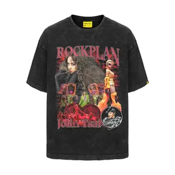 ROCKPLAN | American Streetwear Graphic Tee | Heavyweight Cotton Unisex Shirt (Short/Long Sleeve) | Urban Fashion TikTok Viral