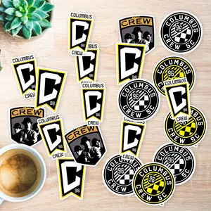 Stickers Pack 20 Pcs Columbus Bottle Bike Crew Car Guitar Vinyl Waterproof Water Laptop Skateboard Colorful Luggage Aesthetic Bumper