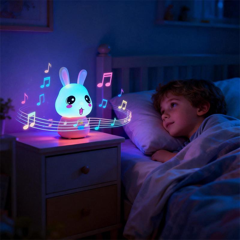 Cute Bluetooth Night Light with App Control - Stepless Dimming, Timer, Colorful Light, Bluetooth Music, Ideal for Sleep & Gift Giving, Perfect for Kids and Bedrooms