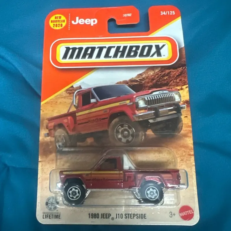 Matchbox Jeep 1980 Jeep J10 Stepside 1/64 Diecast