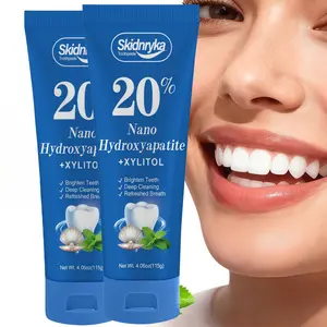 20% Hydroxyapatite Toothpaste, gentle cleaning for the mouth & whitening teeth, leaves your breath fresh. Daily oral hygiene and health, suitable for everyone, cleaning toothpaste, an oral care gift for friends