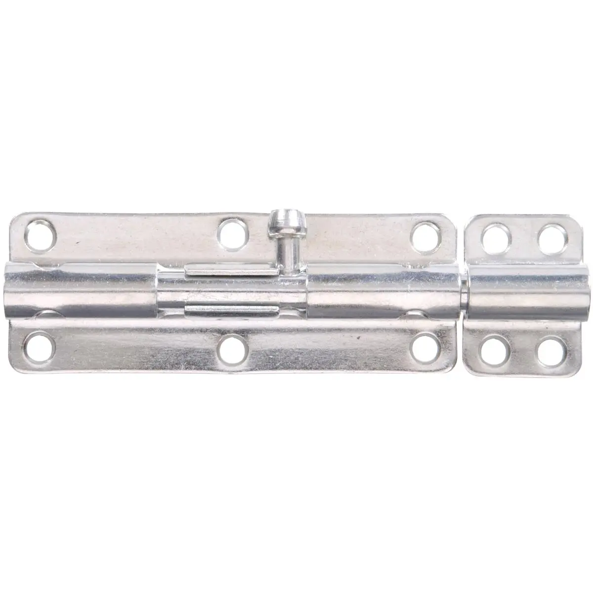 Hillman Group 851034 Heavy-Duty Zinc Metal Barrel Bolt - 4 in. Carded Door Hardware for Garden, Personal Use