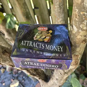 Attracts Money Incense Cones Whole Case