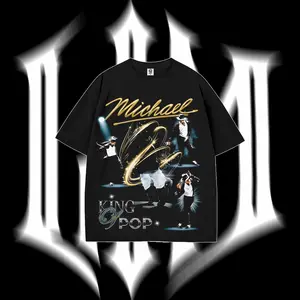 [MusicStyle] Michael Jackson King of Pop V3 Vintage Wash T-Shirt – Retro Graphic Tee, michaeljackson, kingofpop, mj, y2kfashion, retrostyle, oversizedtee, popculture, ootd, trending, fashiontiktok