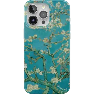 Casely iPhone 15 Pro Max Case | Van Gogh Museum | Almond Blossom Floral | Compatible with MagSafe | Classic Ultra Thin Design