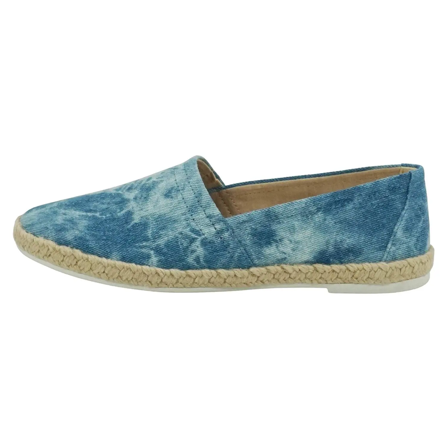 BETTY-S DYE BLUE SODA SLIP-ON LOAFERS