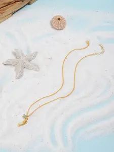 Popular Shark Pendant Necklace for Women – Made with Natural Stone, Great Gift Idea for Halloween or Wedding Celebrations