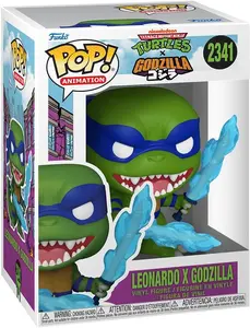 Funko Pop! Animation: Godzilla X Turtles - Leonardo x Godzilla - Collectable Vinyl Figure - Gift Idea - Official Merchandise - Toys for Kids & Adults