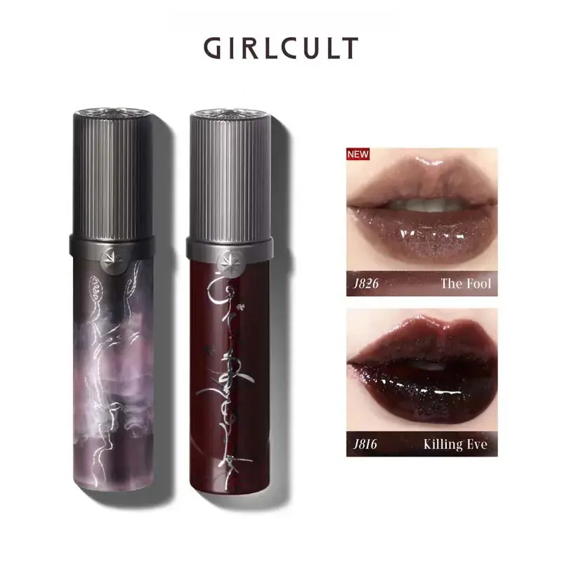 Girlcult  Mirror Lip Gloss High-Shine Gel Lipstick Makeup Oil Shiny Glossy Luxurious Long Lasting Non-Sticky Texture Lip Color Lip Glaze